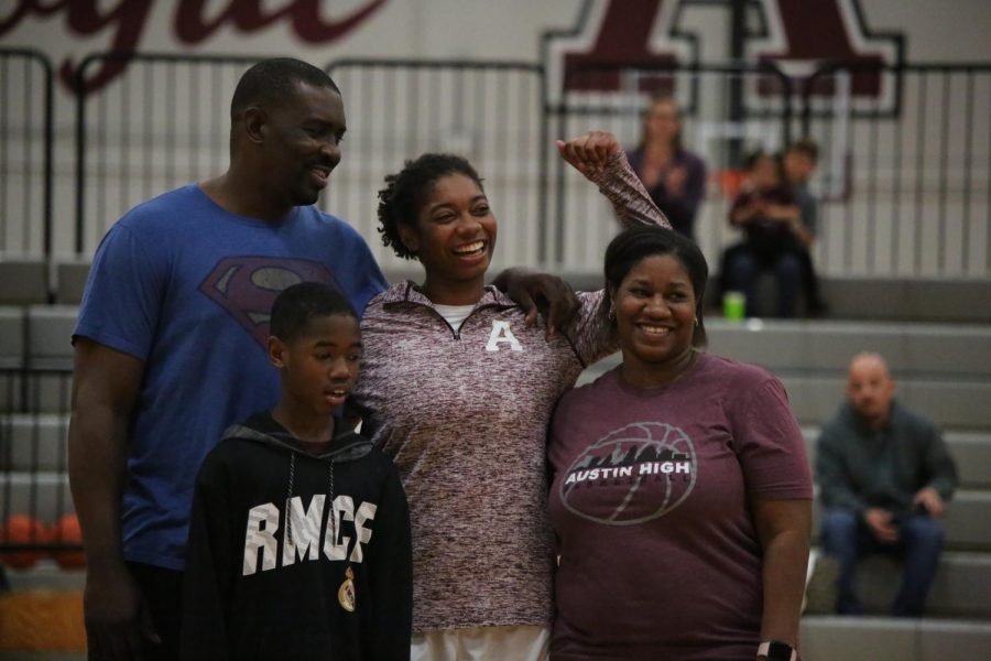 Senior Tiana Gardner became the 4th student in the last 25 years to score 1,000 points. 