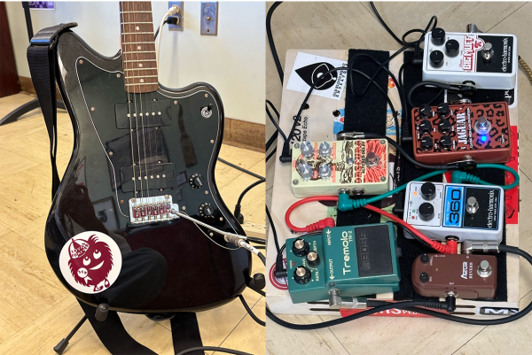 Rock out in Mr. Padgett's Guitar Club.