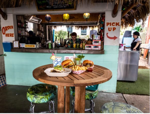 Great burgers that are close to our school!