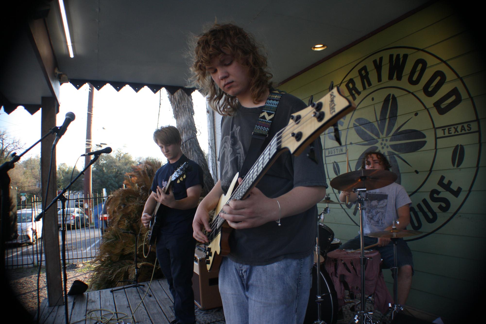 Thunderous Bangs perform at a local club.